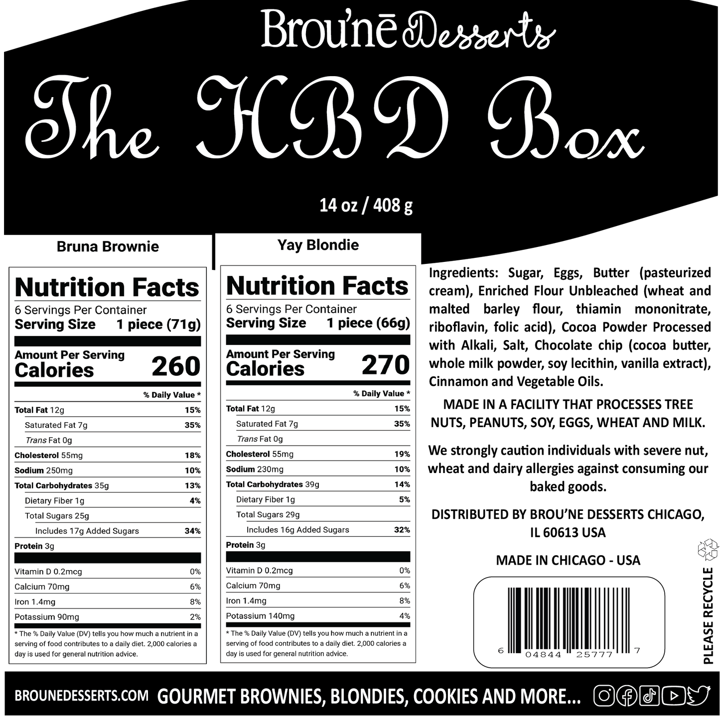The HBD Brownie Box